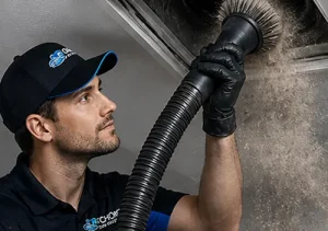 Step 2: Air vent deep cleaning Plano TX