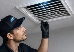 step3 Clean air vent final check Plano TX